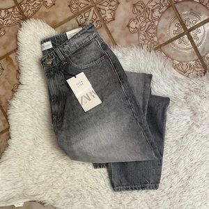 ZARA Classic Mom Fit Hi-Rise Ankle Length Denim 6